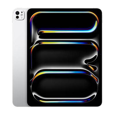 Apple 13" iPad Pro M4 Chip (Standard Glass, 256GB, Wi-Fi + 5G LTE, Silver) MVXT3LL/A
