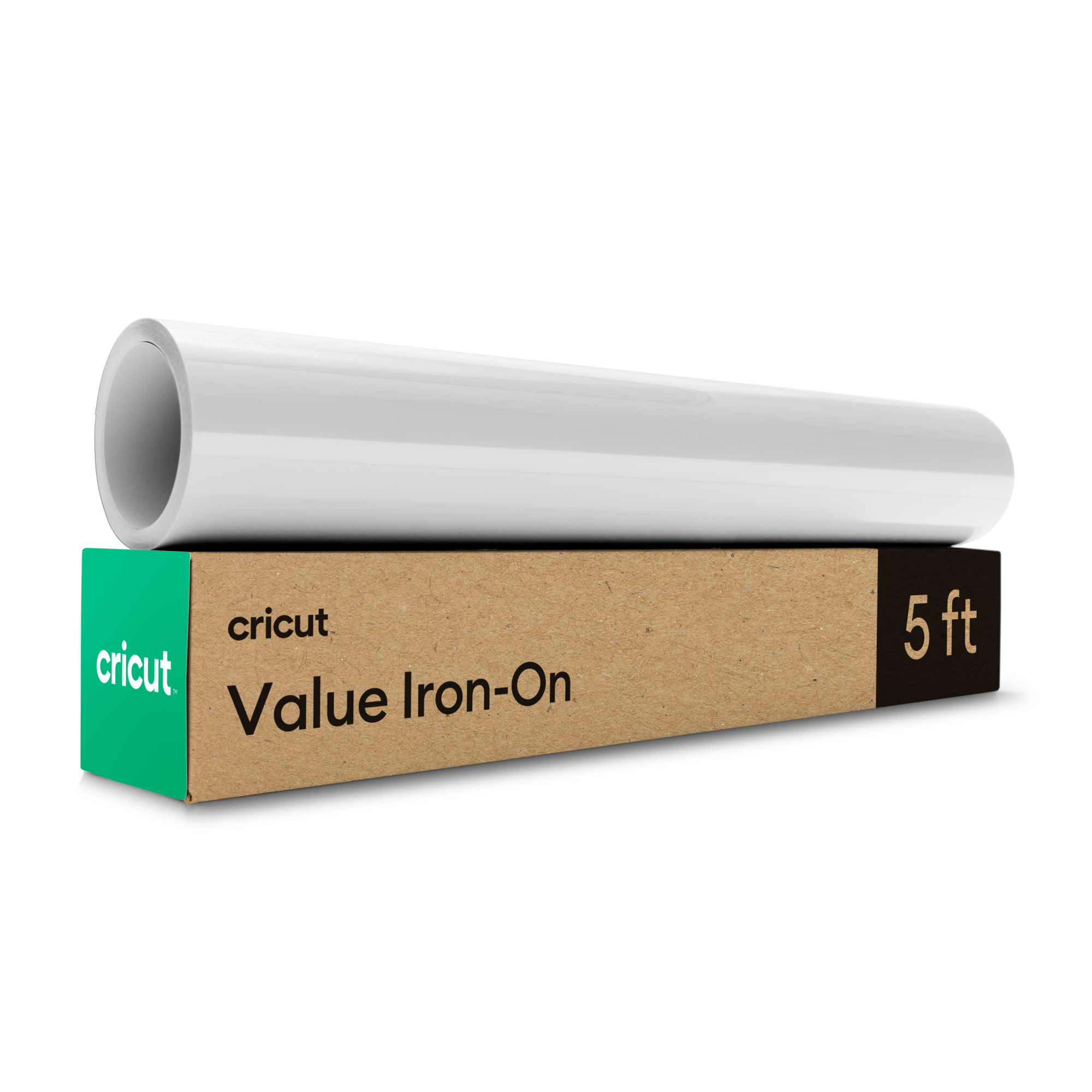 Cricut Value Iron-On (12 in x 5 ft) | White