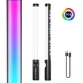 RGB colorato LED Video Stick luce di riempimento lampada portatile Flash bacchetta Speedlight illuminazione fotografica per fotocamera Vlog Live Youtube