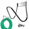 Hose Hanger Metal Garden Water Hose Holder Wall Mounted Heavy Duty Hose Hook for Outside Garden Hose