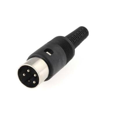 DIN-Stecker 4pol gerade DIN-Stecker zum Löten Image