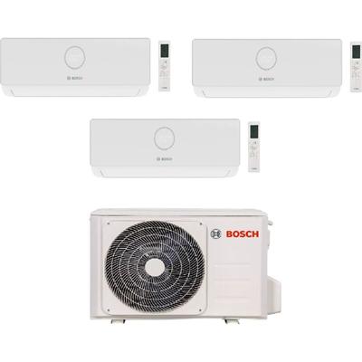 Bosch - Tri-Split-Klimaanlage 7900W umkehrbar + eine Inneneinheit 3500W und zwei 2600W R32