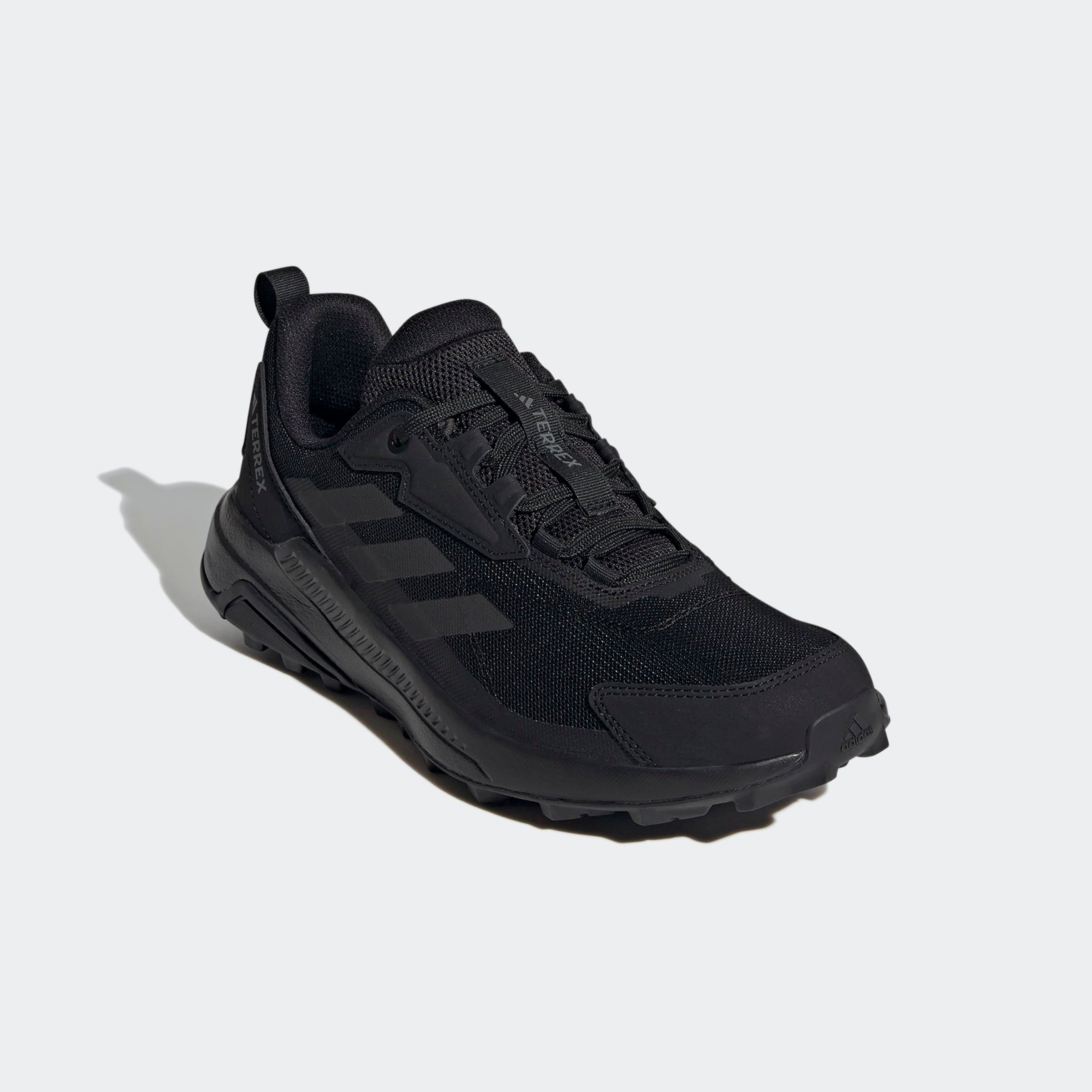 Wanderschuh ADIDAS TERREX "TERREX ANYLANDER", Damen, Gr. 40,5, schwarz (core schwarz, core schwarz, grau four), Textil, Schuhe Wanderschuh