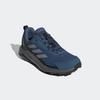 Wanderschuh ADIDAS TERREX "TERREX ANYLANDER", Gr. 44, blau (wonder steel, grau three, core schwarz), Textil, sportlich, Schuhe