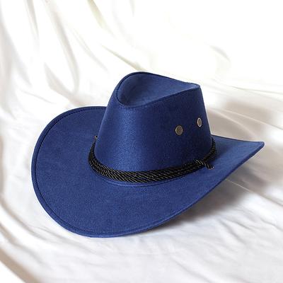 Hat Men Travel Sun Visor Wide Brim Casual Horse Riding Western Cowboy Hat Cap Summer Cowboy Hat Cap Cowboy Hat Cap Hat