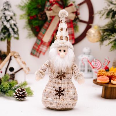 Creative Santa Claus Figurine, Christmas Themed Snowman Decoration for Home Decor