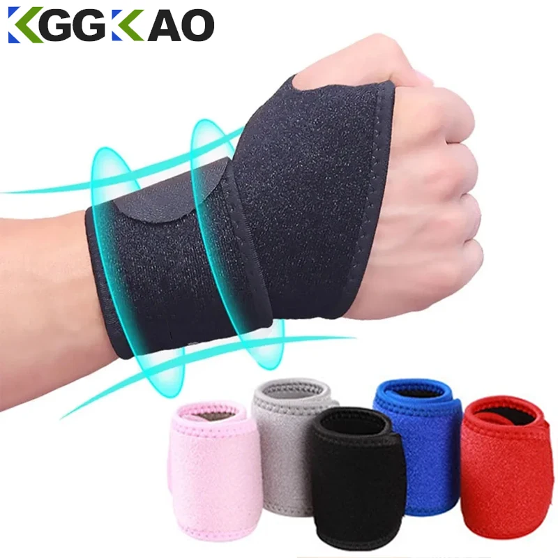 1 pc Armband stütze für verstellbare Handgelenk bandage für Sport Armband Kompression wickel Sehnen entzündung Schmerz linderung Image