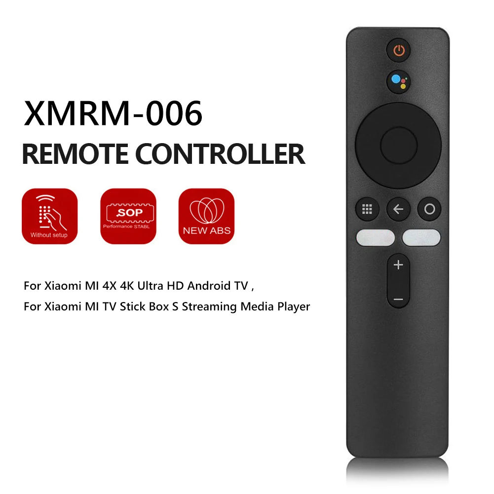 Fernbedienung für xiaomi mi tv box s streaming media player MDZ-22-AB MDZ-24-AA tv stick steuerung für xiaomi 4x4k ultra hd android tv Image