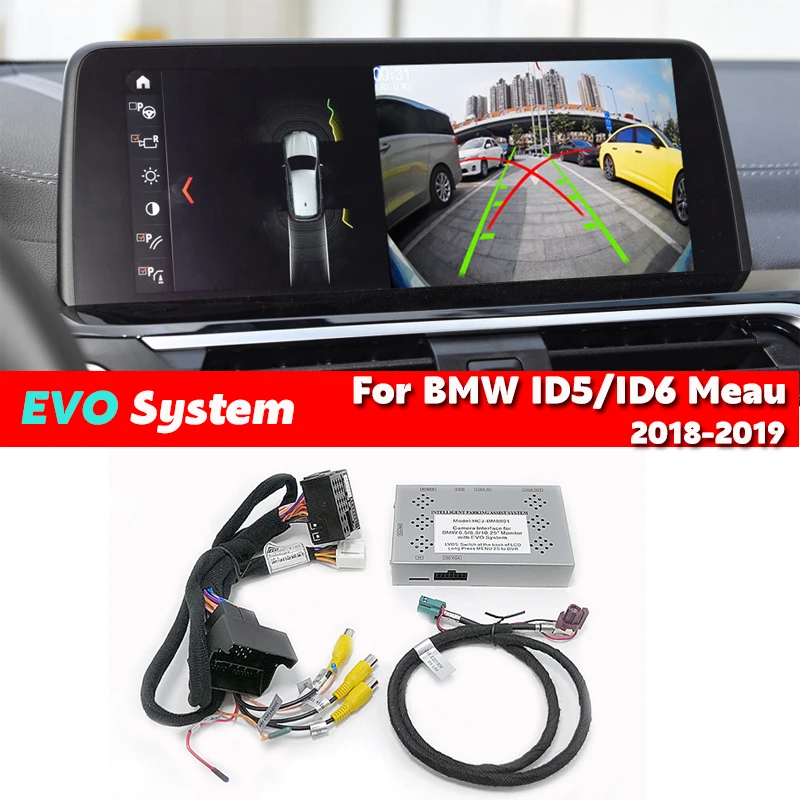 Für BMW EVO System F15 F25 F20 F22 F30 F36 F48 park assist hinten kamera interface HD video dekodierung box modul 2018 2019 Image