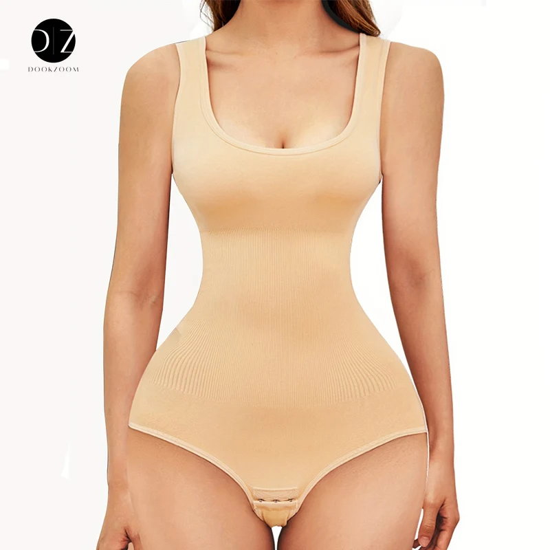 Abnehmen Body Frauen Shapewear Korsett Reduzierung Body Shaper Modellierung Unterwäsche Bauch Steuer Höschen Weste Slip Image