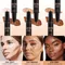 Double-Ended hochwertige Make-up Basis Foundation Creme, für Gesicht Concealer Konturierung Bronzer Beauty Make-up, Damen kosmetik
