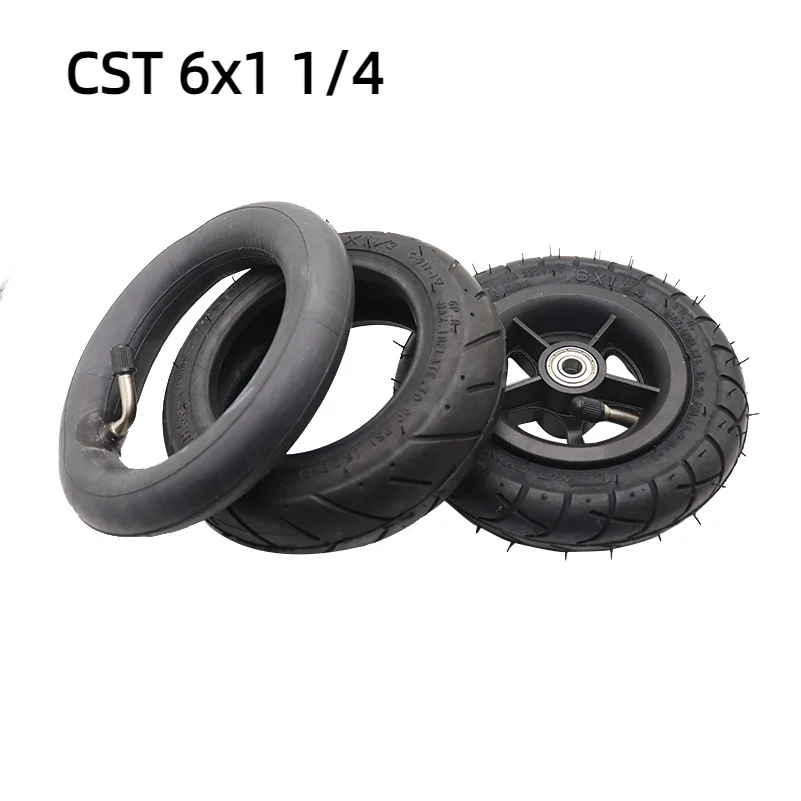 Gas Mini Elektroroller 6x1 1/4 Rad 6 Zoll 6*1 1/4 Vorder- und Hinterrad Aluminiumlegierungsnabe für Rad Wheelc Image