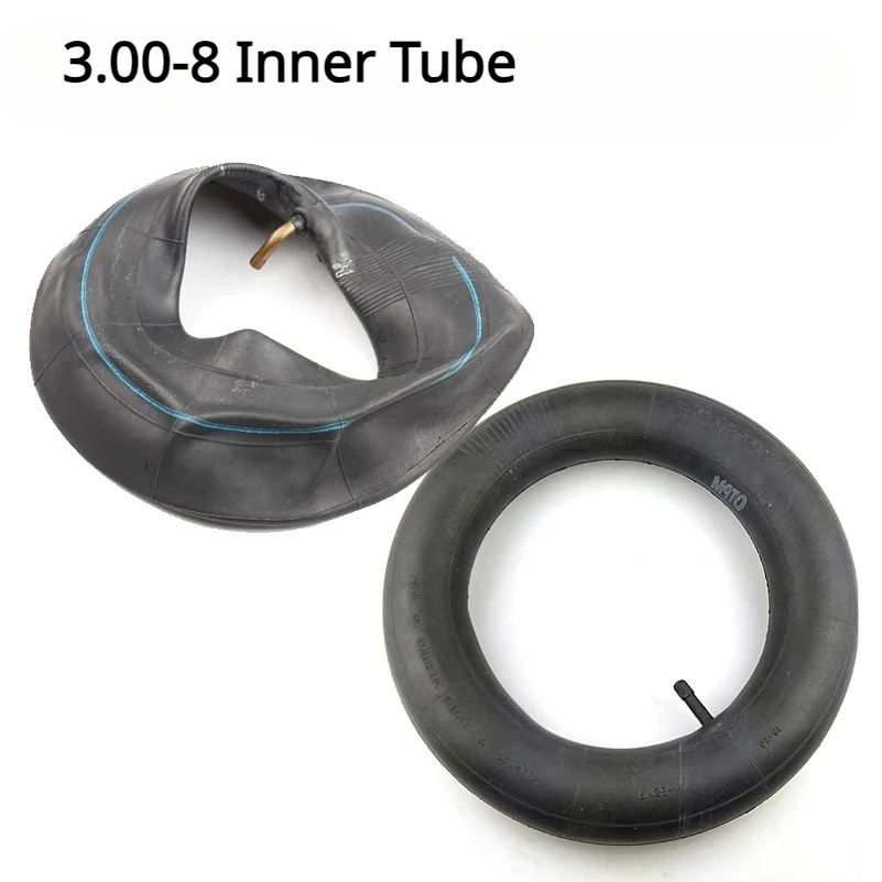 Butylkamera 3.00-8 Schlauch 13"x3" Innenreifen für Gas- und Elektroroller, Lagerfahrzeuge, Mini-Motorrad Image