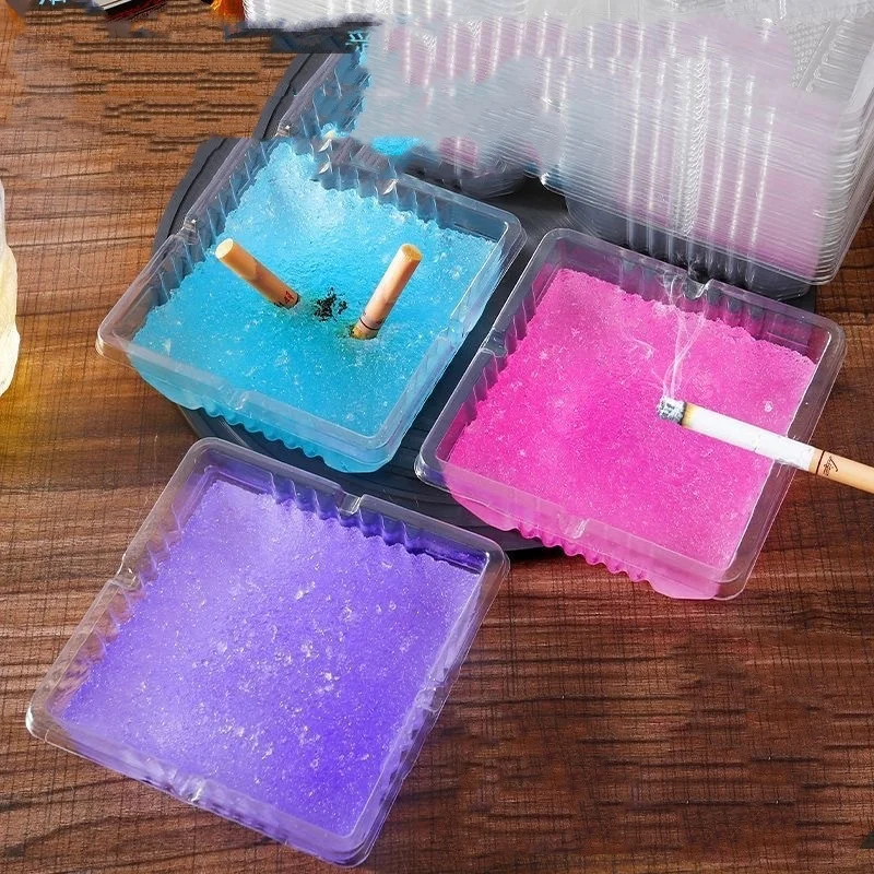 Einweg-Aschenbecher für den Hausgebrauch, kein Waschen, faul ins, Aschenbecher für Wohnzimmer, Rauch löschung, Geruchs verhütung und f Image