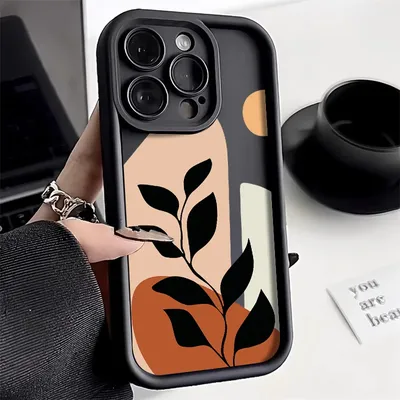 Abstrakte Blumen Fall für iPhone 11 iPhone 11 Funda für iPhone 15 14 11 12 13 Pro Max 14 7 8 plus x