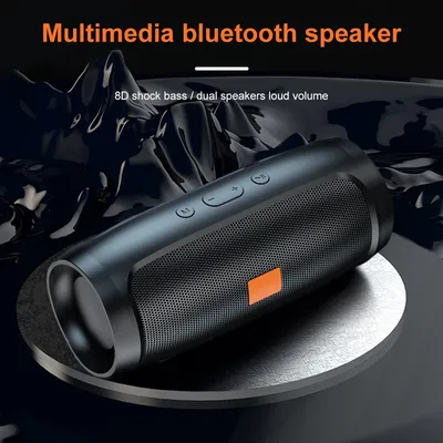 Bluetooth-Lautsprecher Dual-Lautsprecher Stereo Outdoor-Tfusb-Wiedergabe FM Voice Broadcasting Image