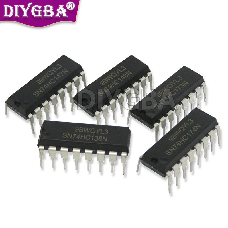 10PCS Neue SN74HC138N DIP-16 74HC138N 74HC138 SN74HC139N SN74HC147N SN74HC148N SN74HC173N SN74HC174N 74HC139 74HC148 DIP Chipsatz Image