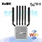 Kuwfi 5g 3000 MBit/s WLAN-Router im Freien 2,4 GHz 5GHz WLAN-Router Langstrecken-Zugangspunkt-Signal verstärker mit Poe-Gigabit-LAN