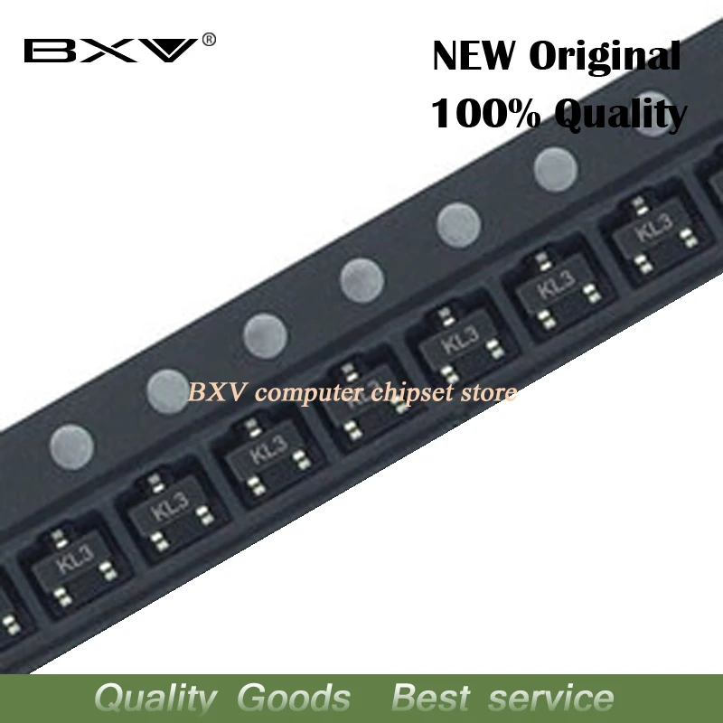 100PCS BAT54 KL3 BAT54C SOT-23 SMD Transistor neu und original Image