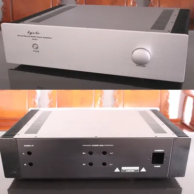 KYYSLB 430*110*305MM Verstärker Fall DIY Aluminium Box Amp Gehäuse mit Wärmeableitung Klasse A Image