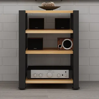 HIFI Audio Racks CD-Player DAC Verstärker Schrank Decoder Rack Ausrüstung Stoßdämpfer Regal Isolation Füße Spikes Unterstützung Image