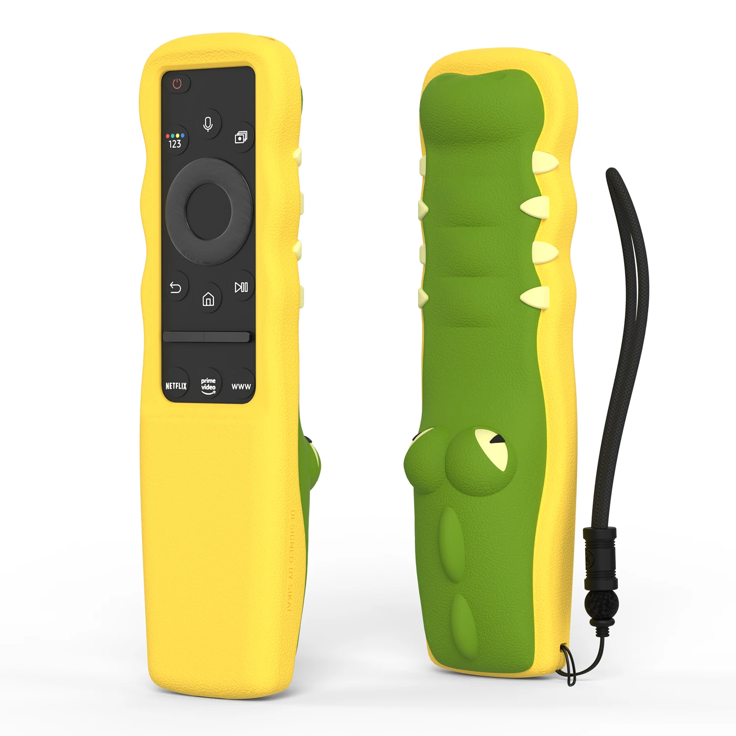 Sikai silikon fall abdeckung für samsung qled smart tv rahmen tv solarcell fernbedienung BN59-1357 BN59-01363A BN59-01265A BN59-01311 Image