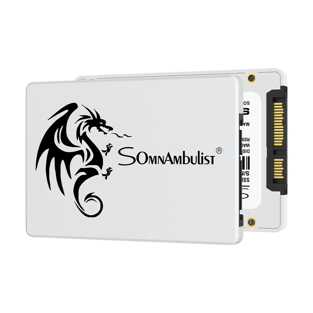 SomnAmbulist SSD 2,5 64 GB 128 GB 256 GB 512 GB für Laptop Desktop Solid State Drive Sata3 120 GB 240 GB 480 GB Image