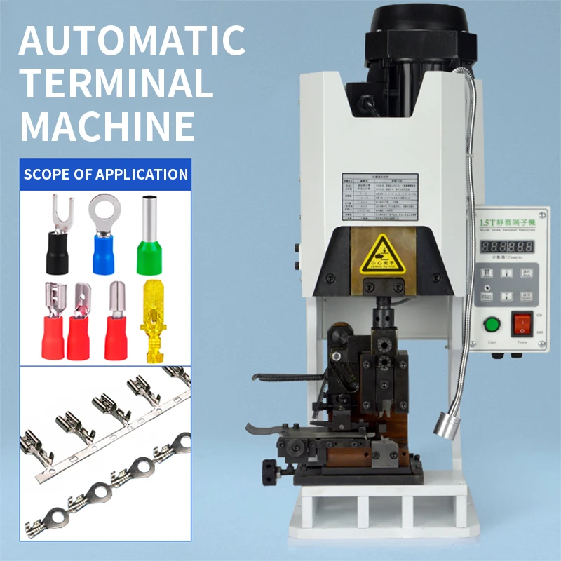 Automatische terminal maschine 1,5 T ultra-ruhigen crimpen terminal OTP form halbautomatische terminal maschine Image