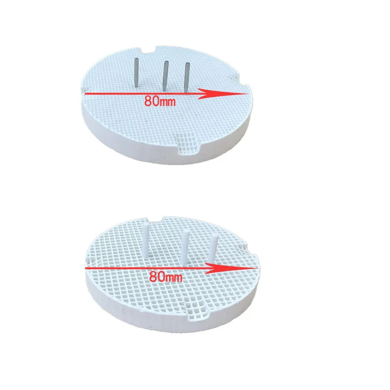 2 Platten 20 Stifte Dental labor Keramik Sinter platten einzelne Metall nägel Porzellans tifte zum Halten von Labor kronen Image