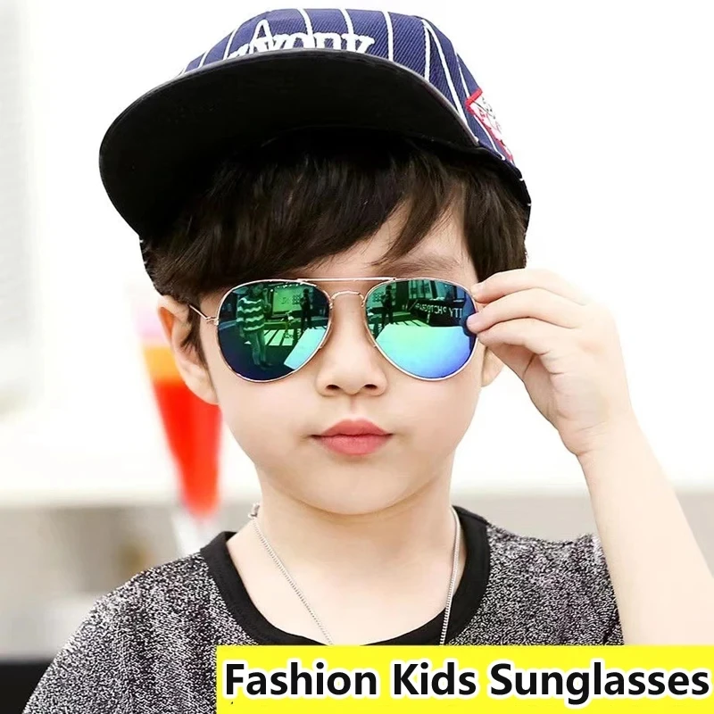 Retro Kinder Sonnenbrille UV400 Marke Designer Neue Trend Kinder Sonnenbrille Luxus Shades Baby Jungen Mädchen Brillen Gafas De Sol Image