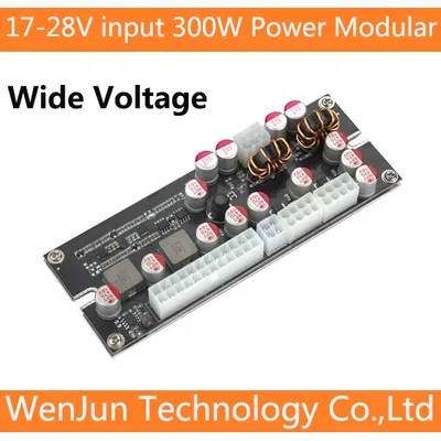 Neue upgrrade dc 17 ~ 28v eingang breite spannung 300w hohe strom versorgung 300w unterstützung 19v Image