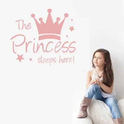 Baby Krone Wanda uf kleber Wandbild Hintergrund Kinder Wohnzimmer abnehmbare Aufkleber der Prinz Image