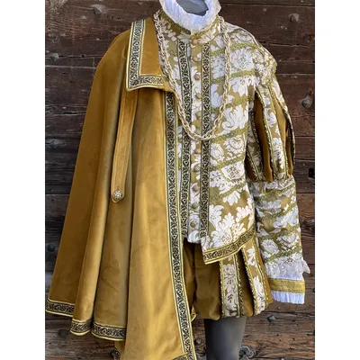 Herren Deluxe mittelalter lichen Tudor Elizabethan Kostüm 1700s Renaissance viktoria nischen Image