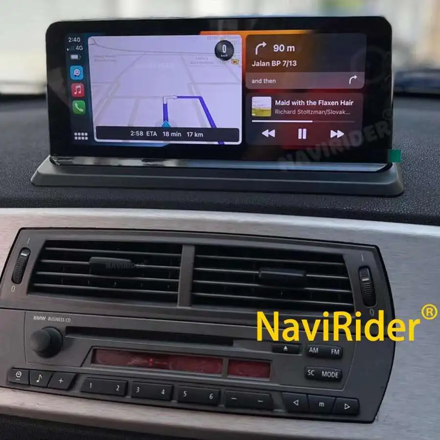 Für BMW Z4 E85 E89 2002-2009 10,25 "Android 13 Auto Auto Multimedia GPS Navi Video Player Qled bildschirm Gebaut in Drahtlose CarPlay Image