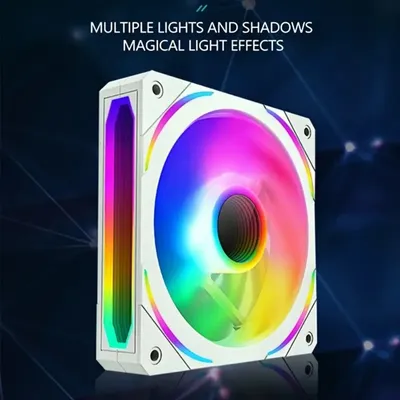 Aigo z12 computer gehäuse lüfter reverse ventoinha pc 120mm rgb lüfter kühler 4pin pwm cpu lüfter 3 Image