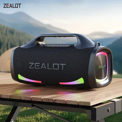 ZEALOT-S79 Lautsprecher, tragbarer Party-Lautsprecher mit Bluetooth 5.2, tragbarer Griff, Image