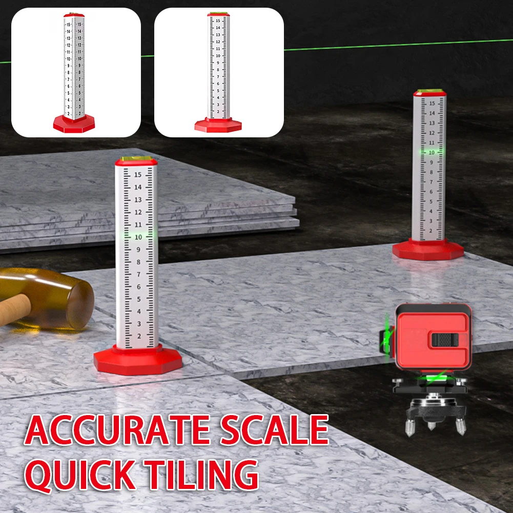 Bodenfliesen höhe Lineal Decken ausgleichs lineal Spezial werkzeug zum Verlegen von doppelseitigen Horizonten aus Bodenfliesen legierung Image