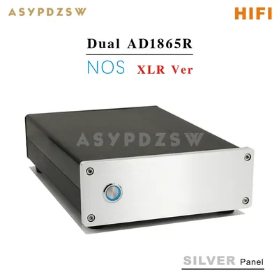 HIFI Stereo Dual AD1865R NOS DAC Hifi Audio Decoder Unterstützt RCA Analog und XLR symmetrische Image