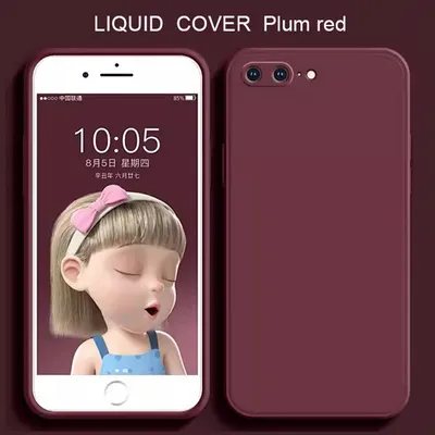 Für iPhone SE 2020 2022 Hülle für iPhone 6 6s 6s plus Abdeckung Flüssigsilikon Telefon 7 8 Hülle für iPhone 7 8 Plus