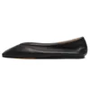 Klassische Damen Square Toe Ballerina Balletts chuhe große schwarze Kamel Wein Pflaumen Kissen flache Schuhe Damen Gummis ohle Pumps