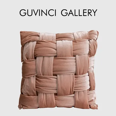 Guvinci Luxus koreanische Seide Samt hand geknüpfte Kissen bezüge Nordic Ins Mode Kissen bezug Image
