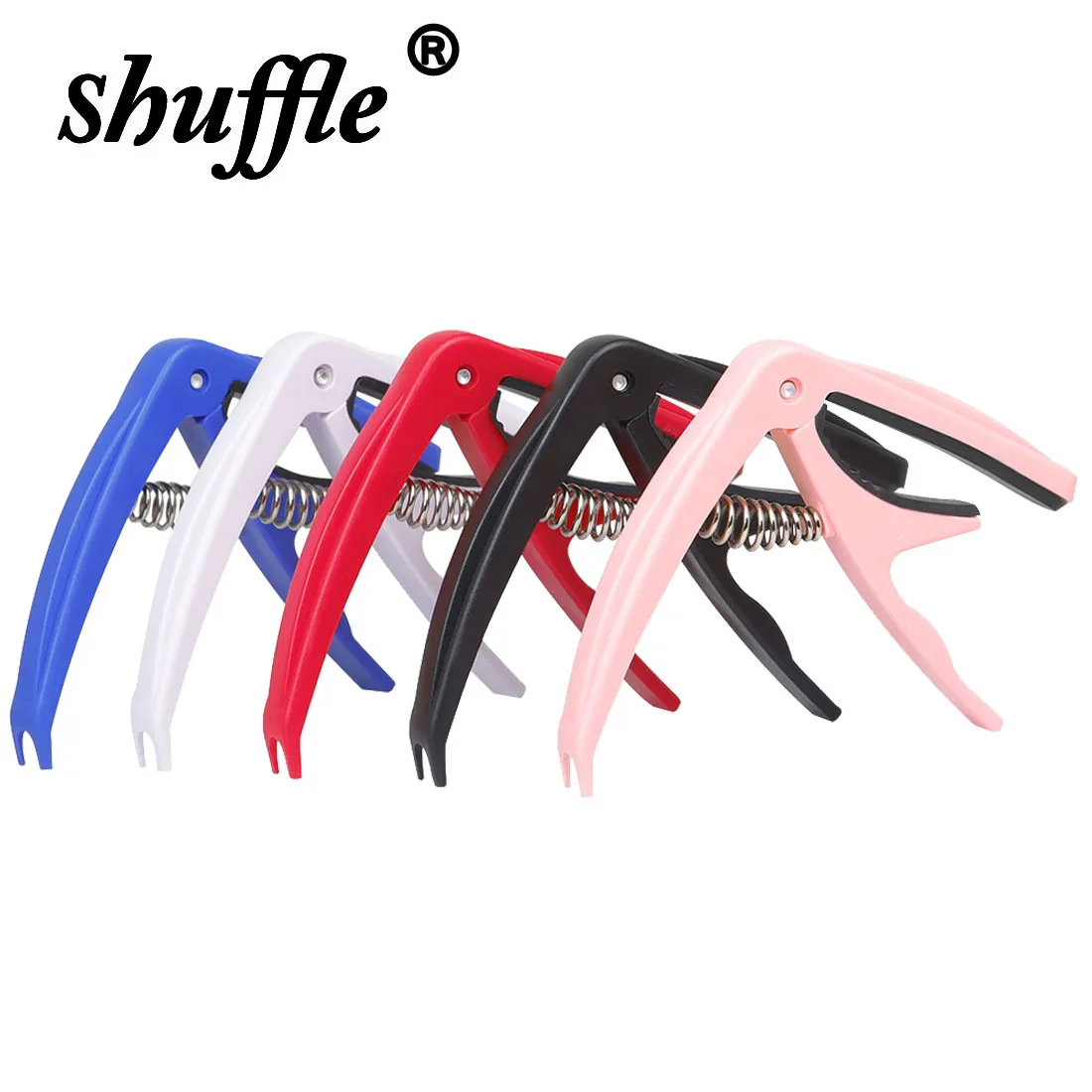 Gitarre Capo Universal Gitarre Ukulele Capo Tuning Clips Silikon Pads zum Schutz der Hals elektrische Akustik gitarre Ukulele Teile Image