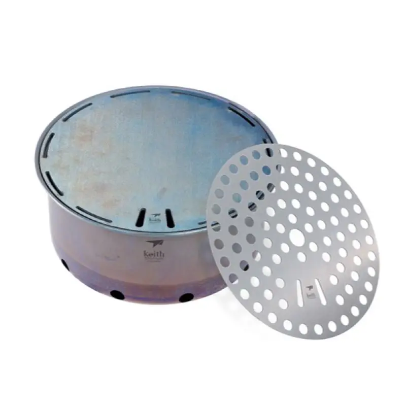 Keith neuer reiner titan bratofen outdoor kohle ofen tragbarer herd camping grill ti2205 Image