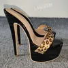 Zhima Frauen Panto letten Open Toe Pumps dünne High Heels Sandalen Party Prom hand gefertigte Damenschuhe Frau plus große Größe 39 41 43 45 50 52