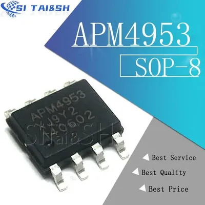 20 teile/los Neue APM4953 4953 Dual P-Kanal Enhancement Mode MOSFET SOP-8 Image