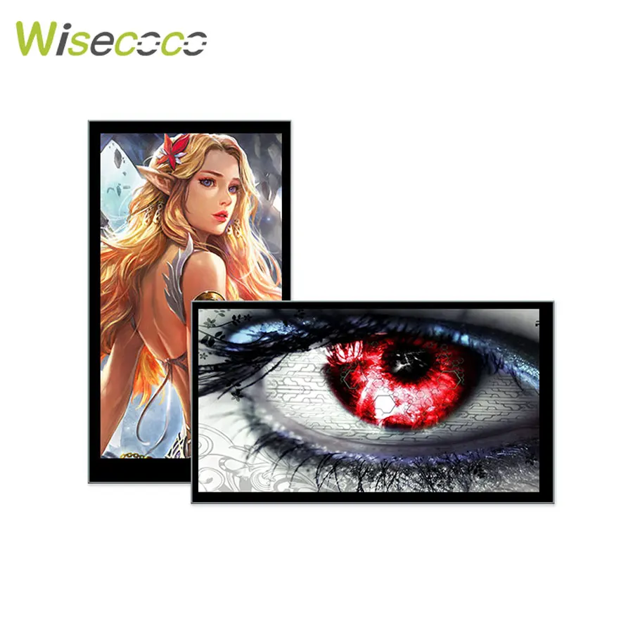 Wisecoco 6 Inch 2k Tragbare Monitor Für Raspberry Pi Display Gebaut-in Batterie Wiederaufladbare 5000mAh Helligkeit Einstellen Image