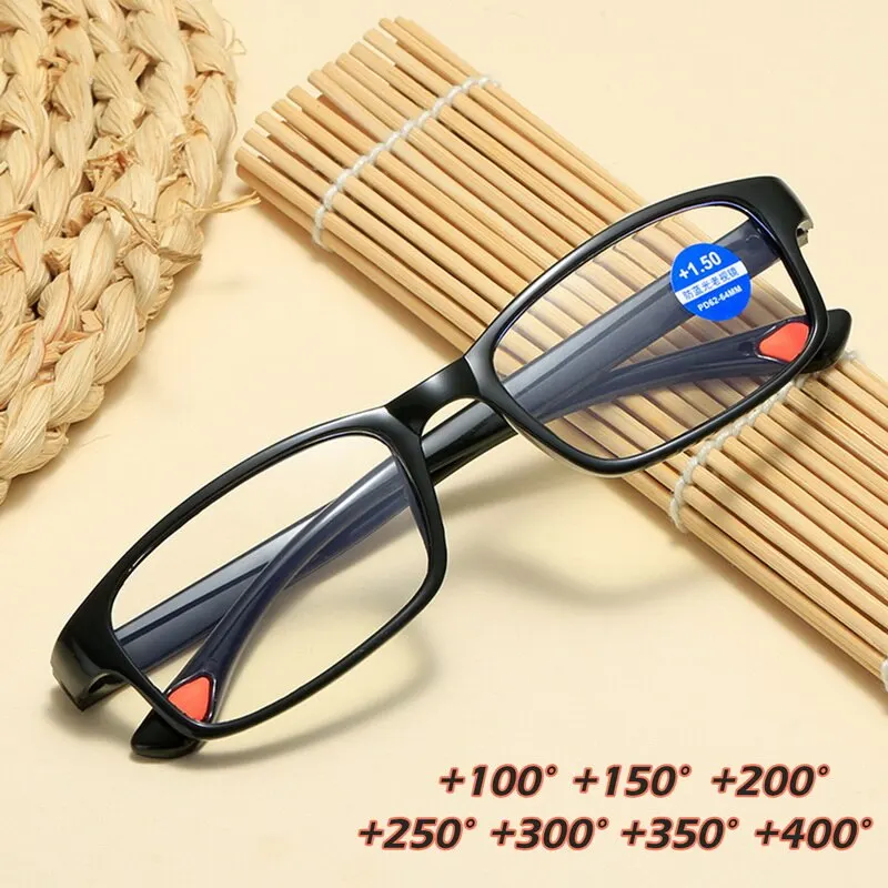Lesebrille ultraleicht anti blue-ray licht presbyopic brille hyperopie brillen leser + 1,0 1,5 2,0 2,5 3,5 4,0 Image