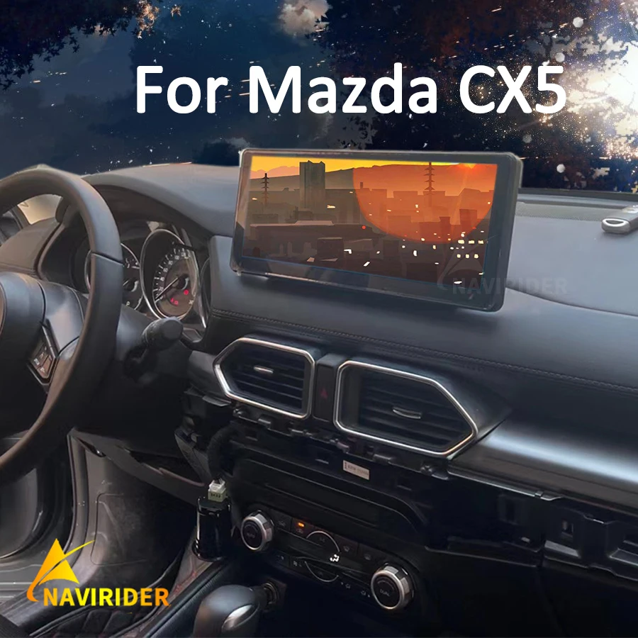 1920*720 qled android 13 bildschirm multimedia video player für mazda cx5 CX-5 cx 5 256 carplay autoradio autoradio gb Image