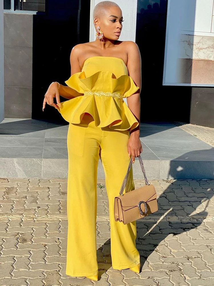 Sexy Büro trägt für Damen Sommer Frauen Overall lange elegante solide ärmellose Overall träger losen Großhandel Drops hipping Image