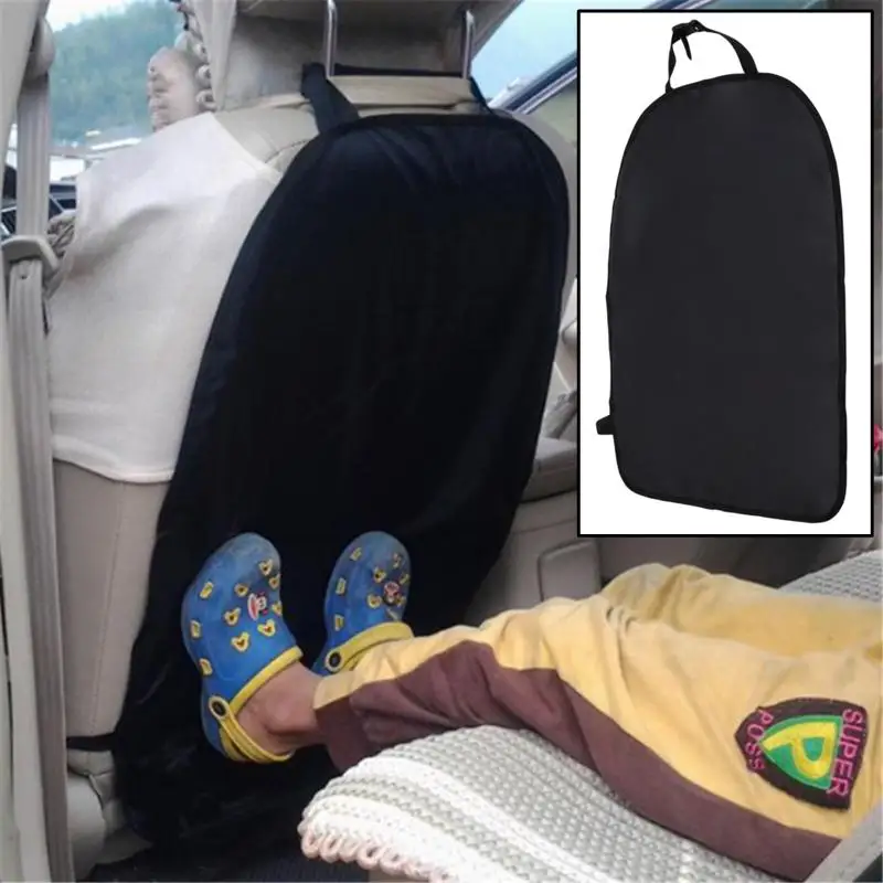 Auto Sitz Zurück Schutz Abdeckung für Kinder Kinder Baby Anti Schlamm Schmutz Auto Sitz Abdeckung Anti Kick Matte Pad Sitz Abdeckung Auto Lagerung Taschen Image